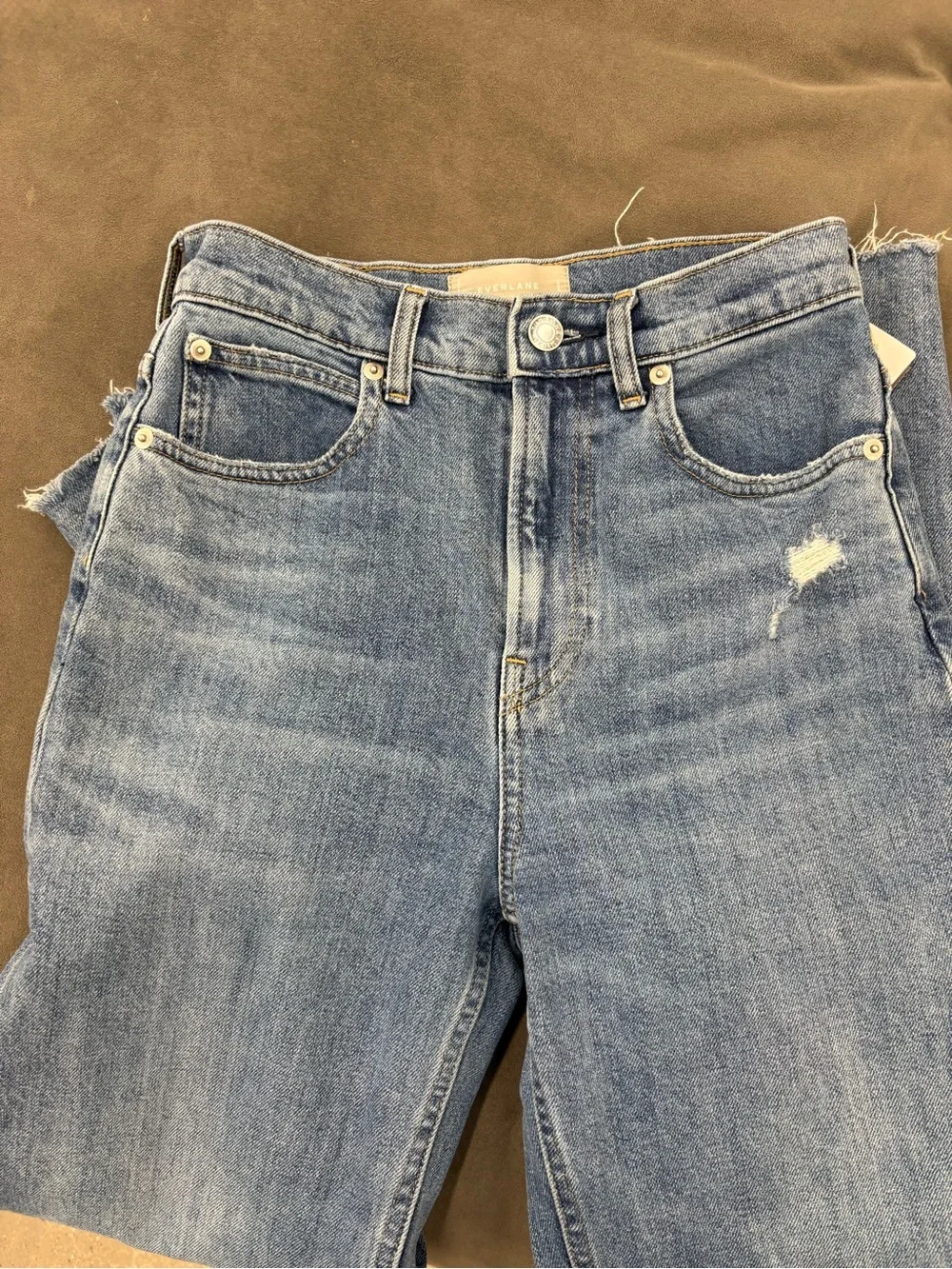 EVERLANE Classic Light Blue Women's Straight-Leg Jeans size 25 Fall Ready